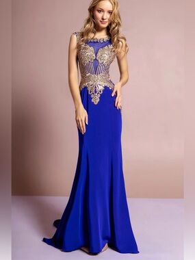 Royal Blue Dress